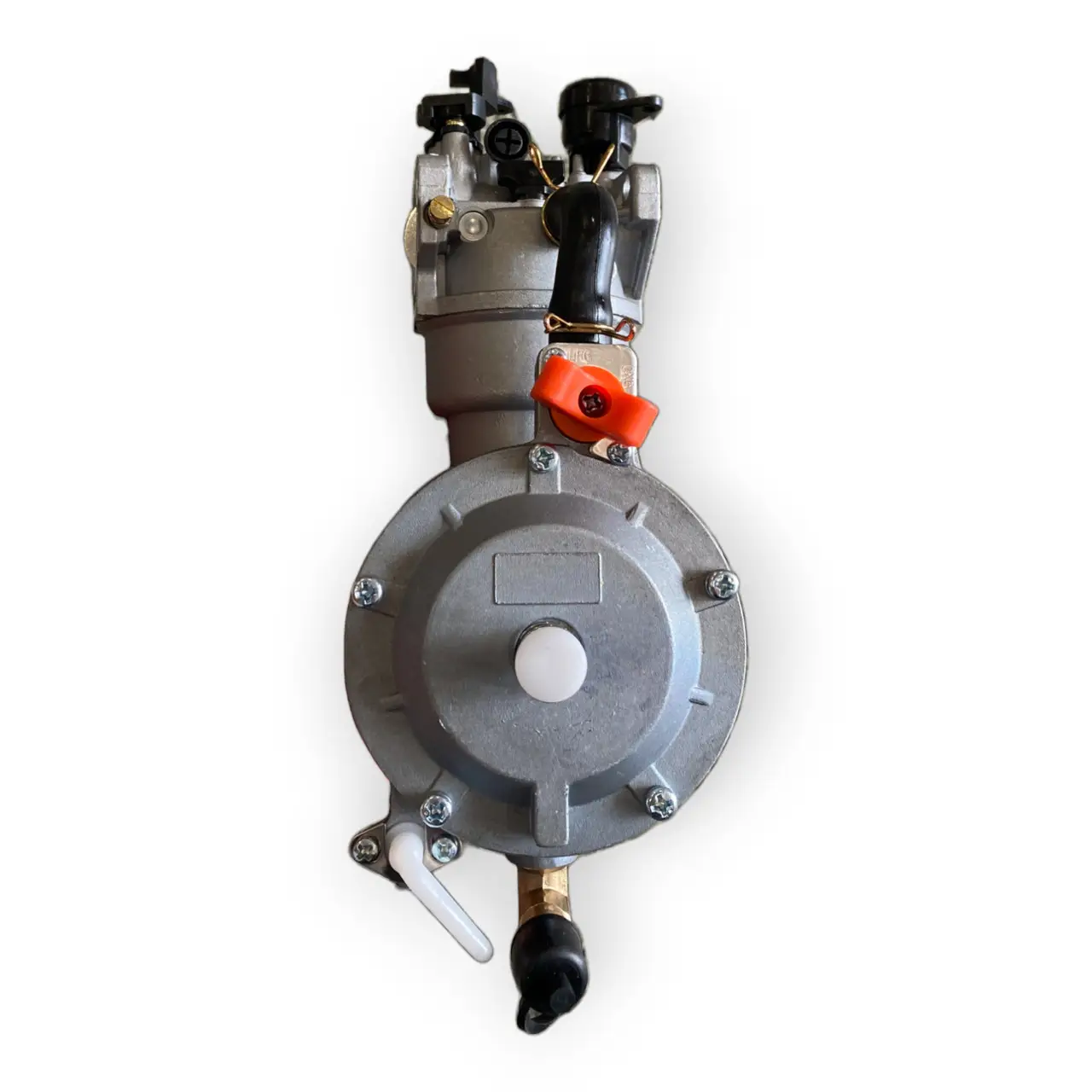 Карбюратор генератора с краном топлива 168F/170F двухтопливный газ/бензин 4,0-8,0 кВт Карбюратор генератора с краном топлива 168F/170F двухтопливный газ/бензин 4,0-8,0 кВт