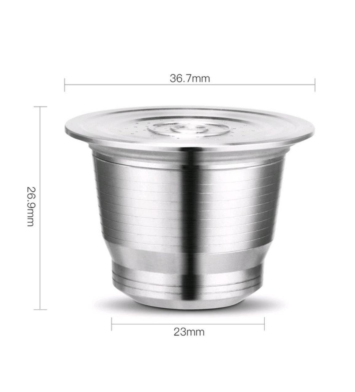 Капсули багаторазові для кавомашини Nespresso сталеві 6в1 (2537891833) - фото 7 Капсули багаторазові для кавомашини Nespresso сталеві 6в1 (2537891833) - фото 7