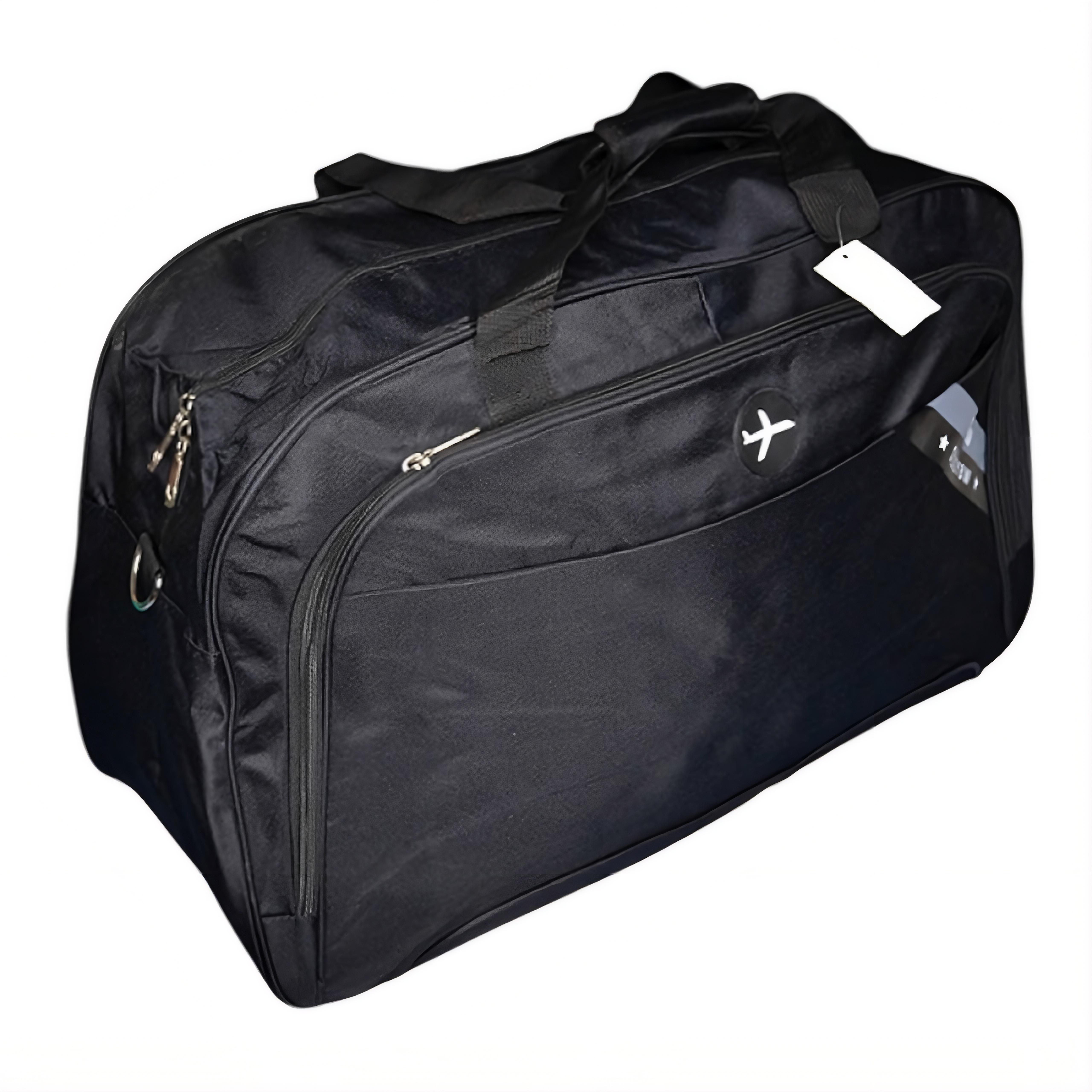 Дорожная сумка спортивная Travel 7702 62×24×41 см Черный (32160331)