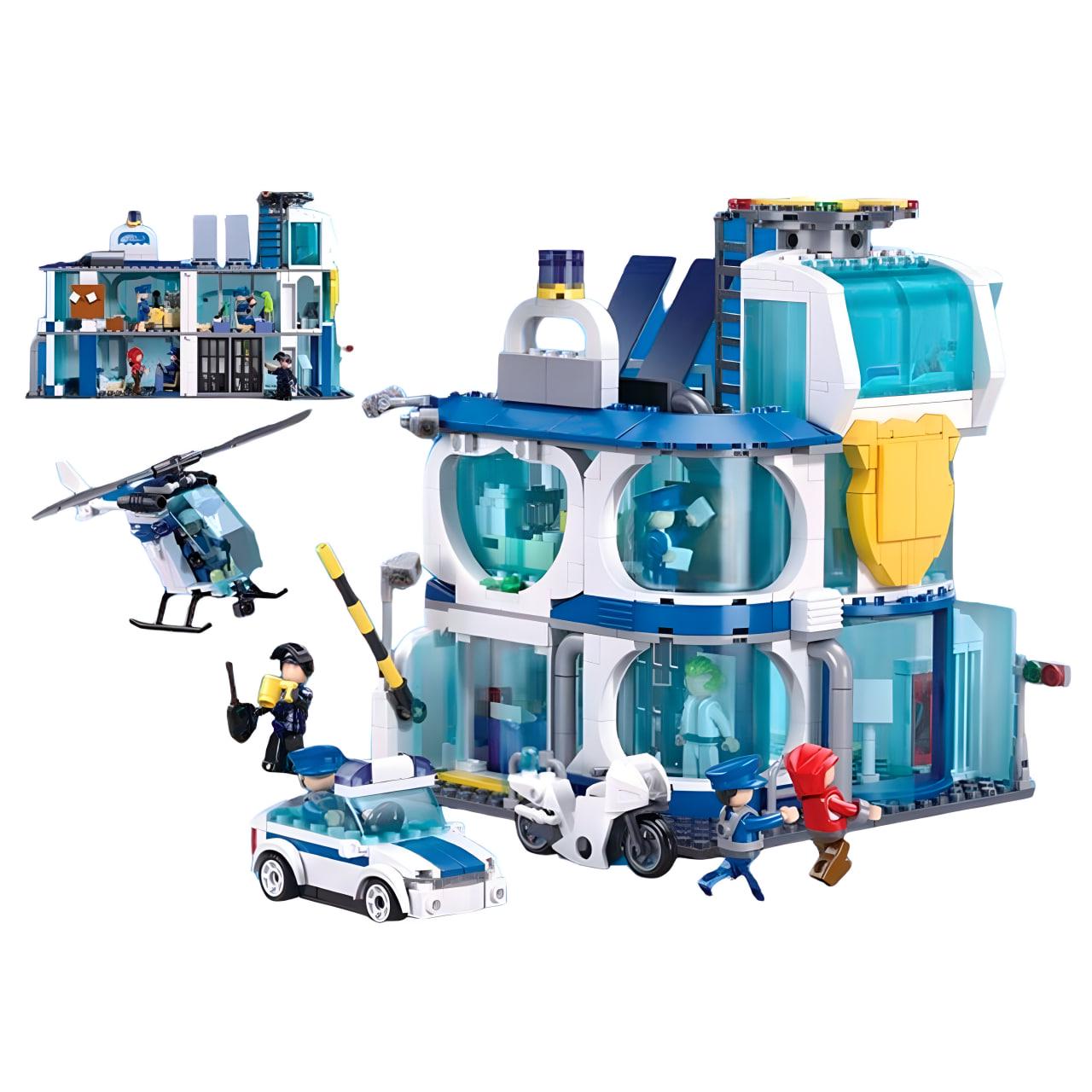 Конструктор Sluban Полицейский участок 686 деталей (M38-B1220) - фото 1 Конструктор Sluban Полицейский участок 686 деталей (M38-B1220) - фото 1