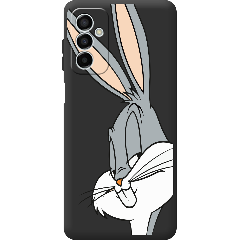 Чехол BoxFace Samsung Galaxy M23 5G (M236) Lucky Rabbit Черный силикон (44471-bk81-44481)