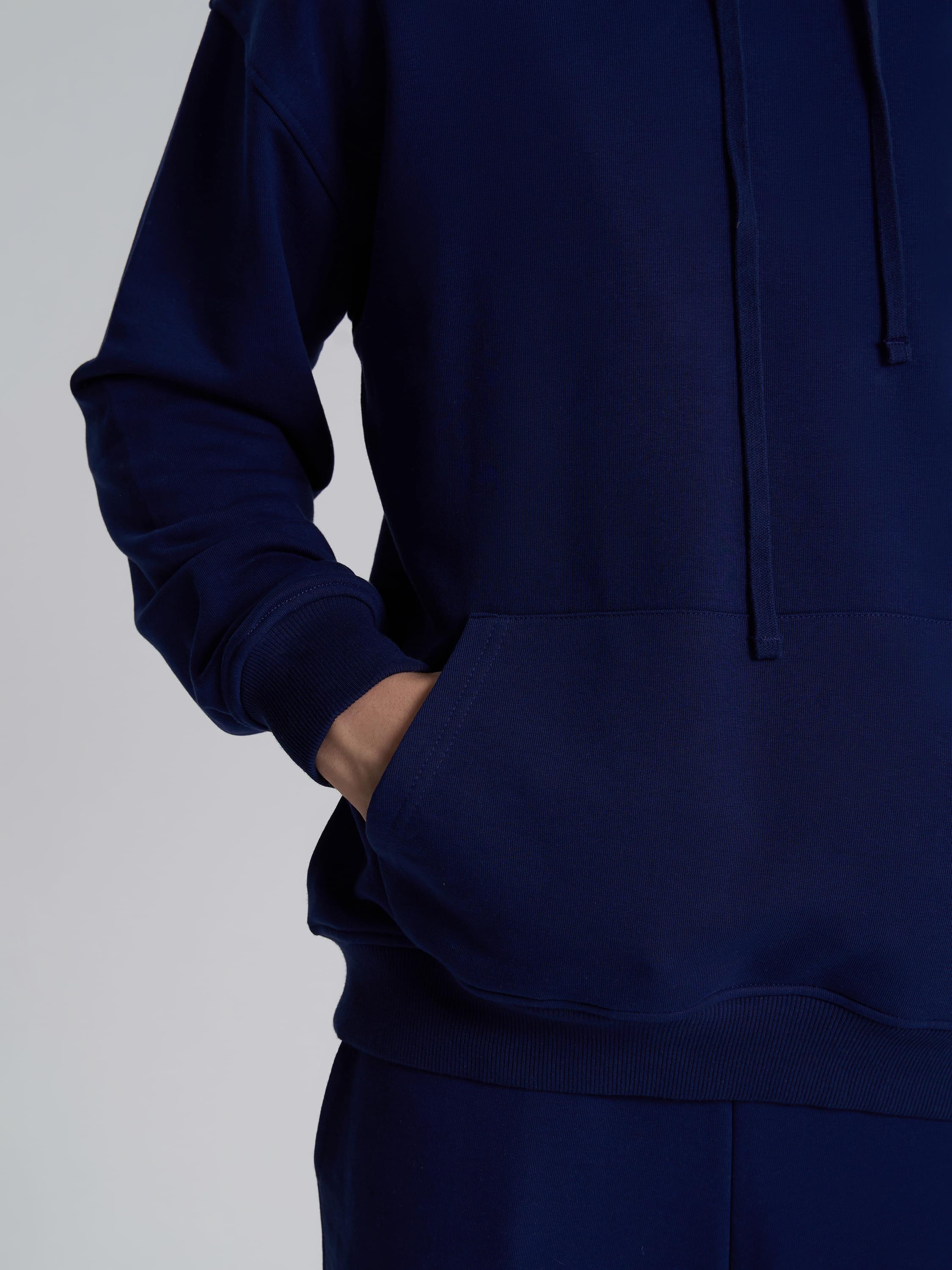 Худи мужской ROZA 231118 XS Темно-синий (4824005723506) - фото 5 Худи мужской ROZA 231118 XS Темно-синий (4824005723506) - фото 5