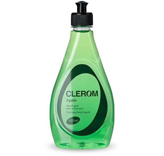 Средство для мытья посуды Clerom Apple 500 мл (hx-46162)