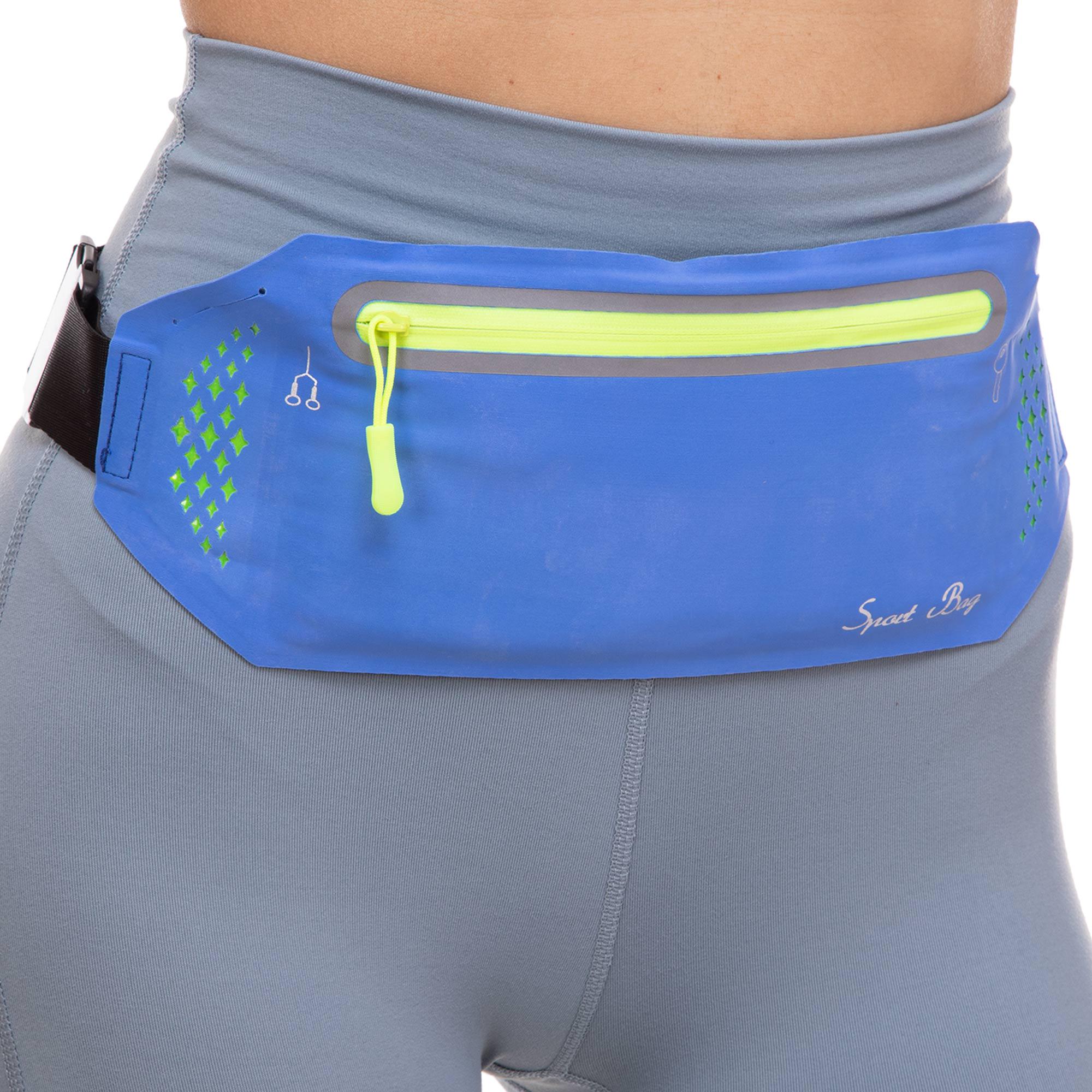 Сумка на пояс для бігу Zelart SP-Sport YB020-1 Синій (DR002181)