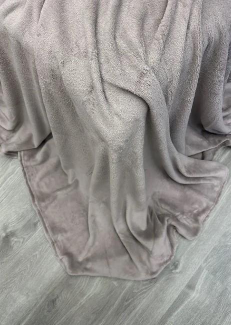 Покривало на диван/ліжко велсофт 160х200 см Світле какао (87-041) - фото 4 Покривало на диван/ліжко велсофт 160х200 см Світле какао (87-041) - фото 4