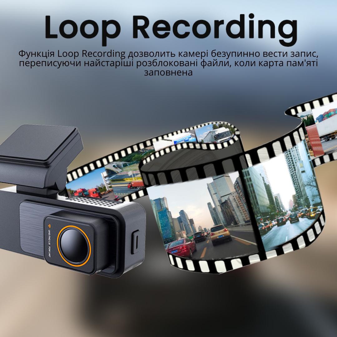 Видеорегистратор автомобильный Yikoo Fit Max X30 4K с двумя камерами Wi-Fi GPS и ночным видением - фото 5