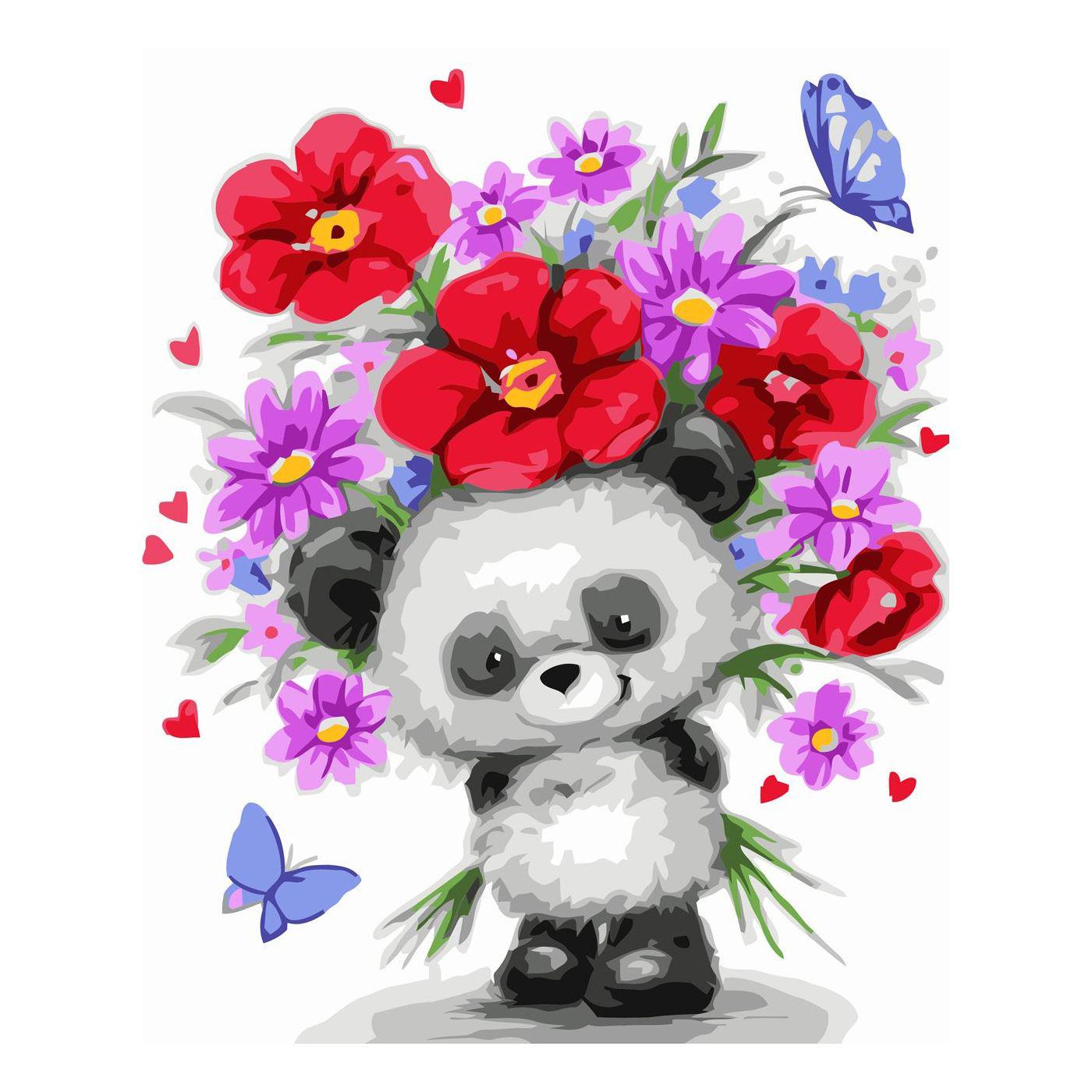 Картина по номерам Strateg С подарочком 30х40 см (SV-0026)