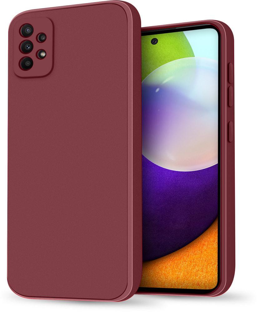 Силиконовый чехол HardCorner Samsung Galaxy A52 A525 (с микрофиброй) Wine (34817-42) Силиконовый чехол HardCorner Samsung Galaxy A52 A525 (с микрофиброй) Wine (34817-42)