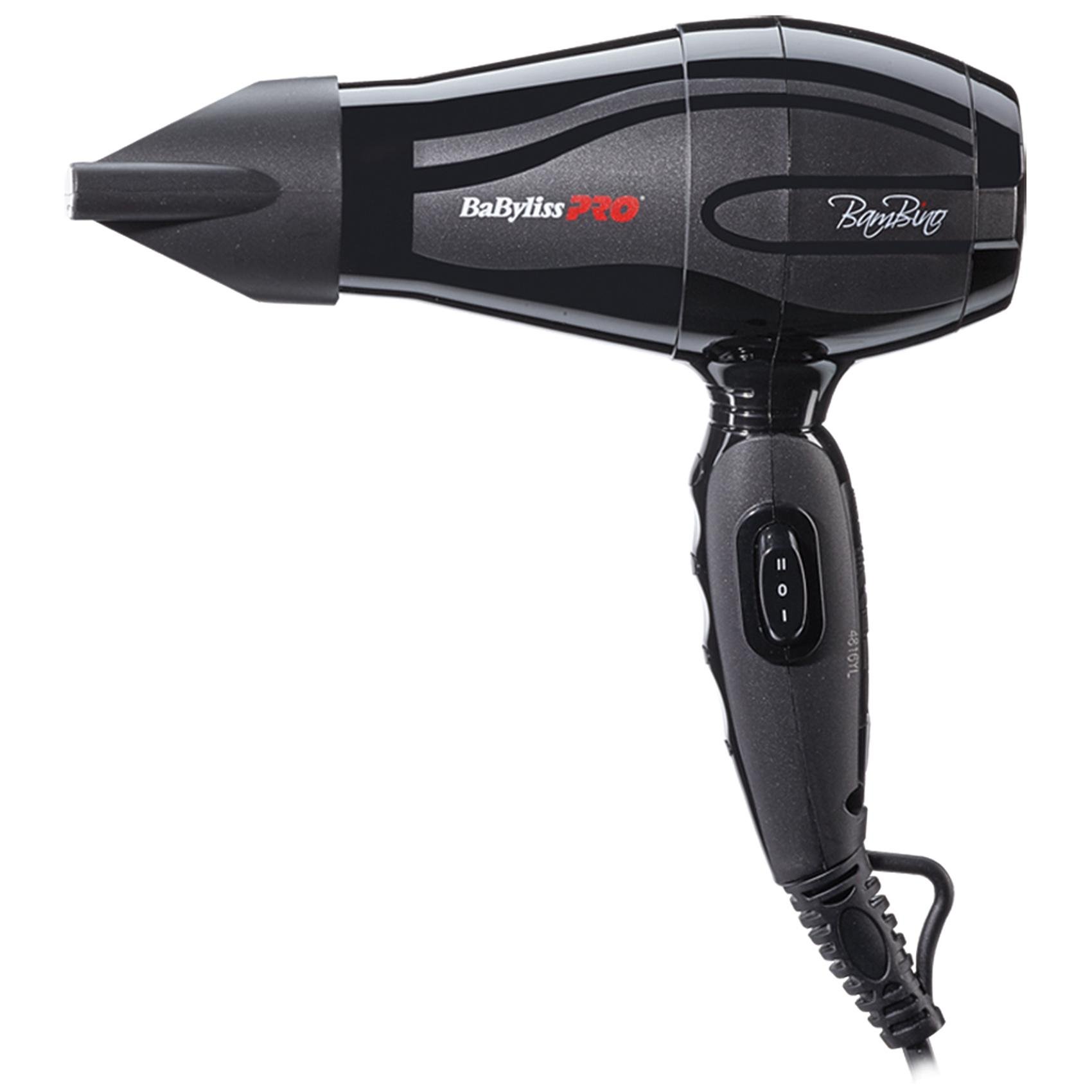 Фен для волосся BaByliss PRO BAB5510E Bambino 1200 Вт Чорний (5675)