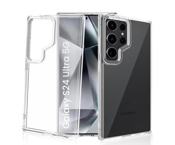 Чехол - накладка Omeve Crystal Case для Samsung Galaxy S24 Ultra Прозрачный Чехол - накладка Omeve Crystal Case для Samsung Galaxy S24 Ultra Прозрачный