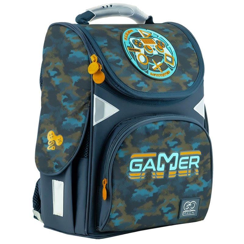 Школьный рюкзак каркасный GoPack Education Gaming Mode Принт 11 л (GO24-5001S-8) - фото 1