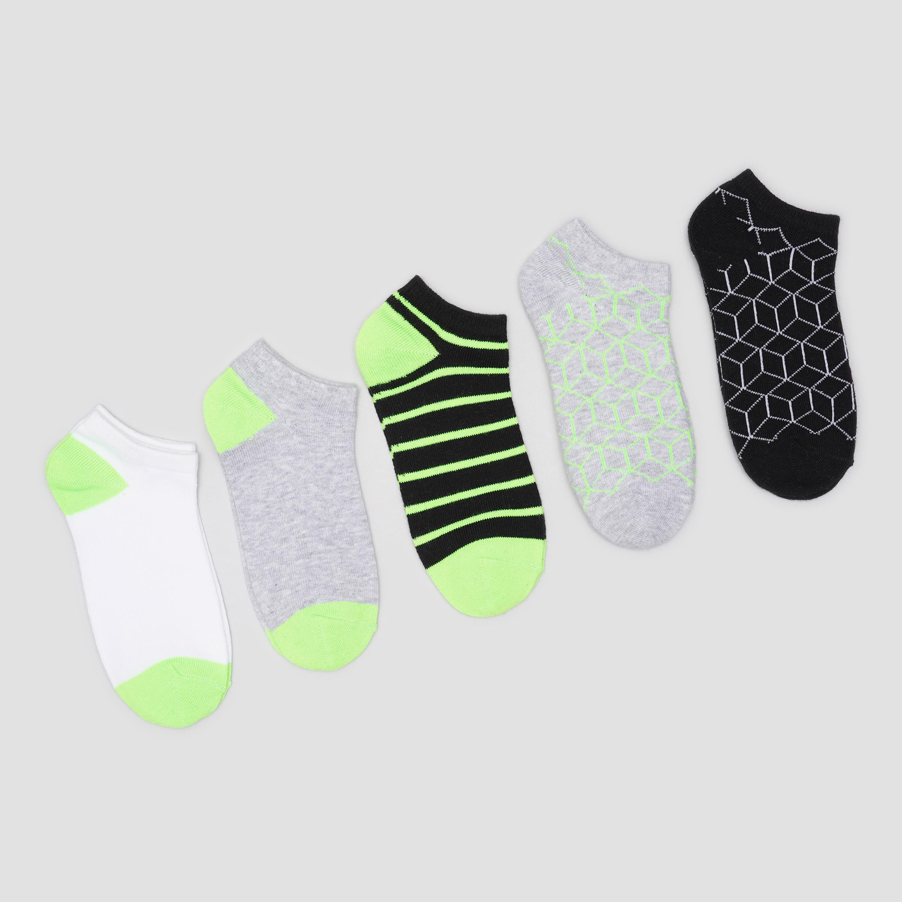 Шкарпетки C&A 5 пар р. 40-42 Сірий/Чорний (1009214514)