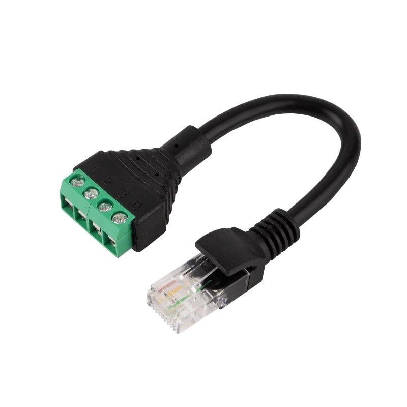 Штекер RJ-45 с клеммной колодкой (A151049) Штекер RJ-45 с клеммной колодкой (A151049)