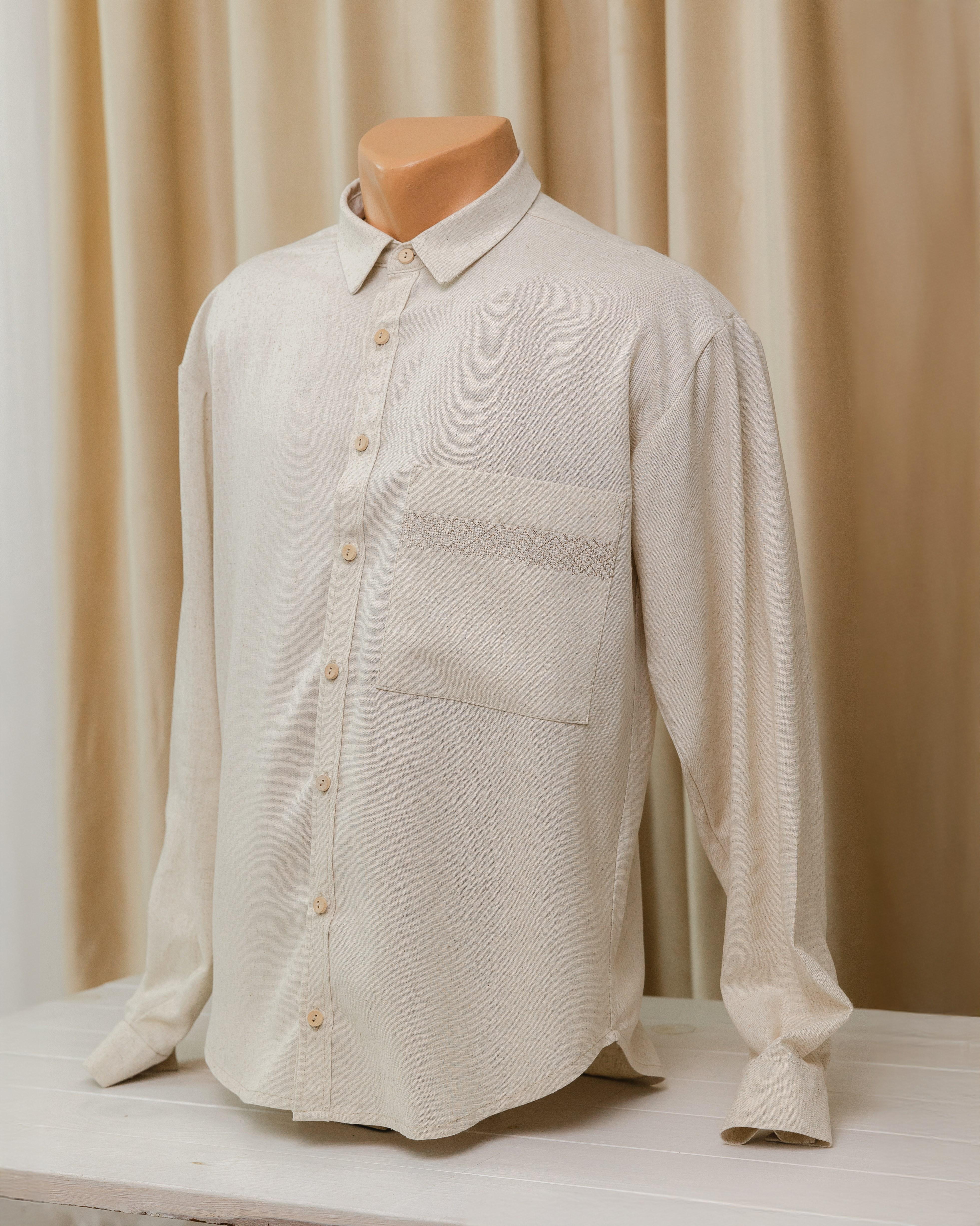 Рубашка мужская Меридиан с вышивкой 2XL (0002228-XXL) - фото 8 Рубашка мужская Меридиан с вышивкой 2XL (0002228-XXL) - фото 8