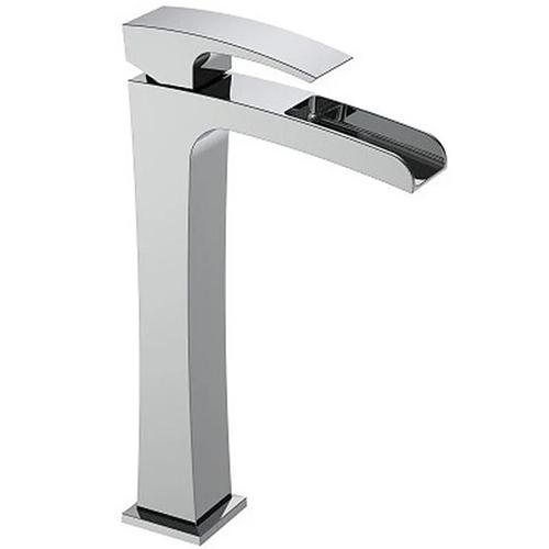 Смеситель для умывальника KOER KB-15007-01 высокий водопад Хром (KR3448)