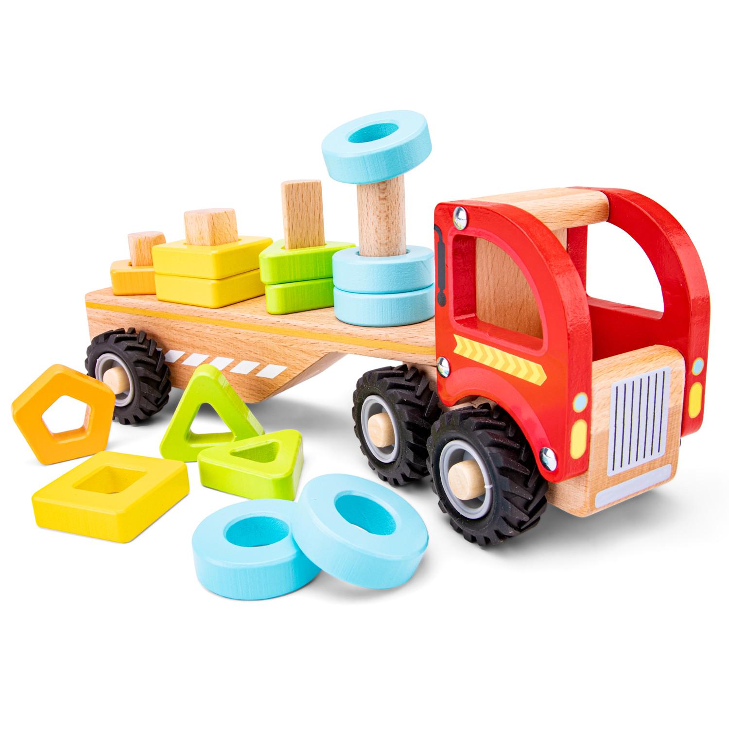 Игровой набор New Classic Toys Грузовик с фигурами 27,5х7,5х10,5 см