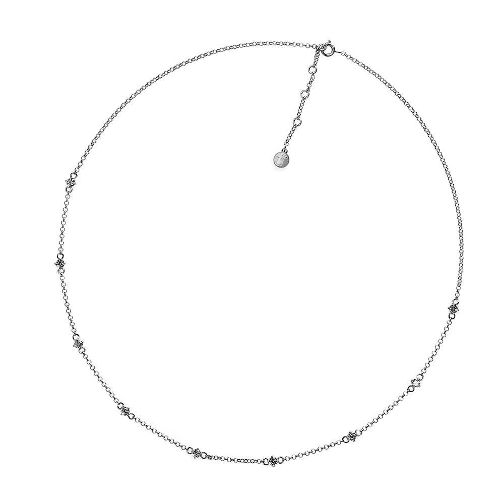 Колье серебряное Umax Premium 6123_3sw р. 45 (22544155)