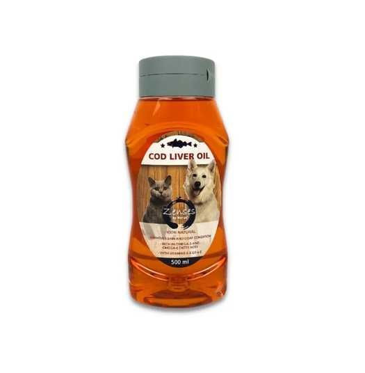 Олія для собак та котів Mavsy Cod Liver Oil з печінки тріски 500 мл (1787306690)