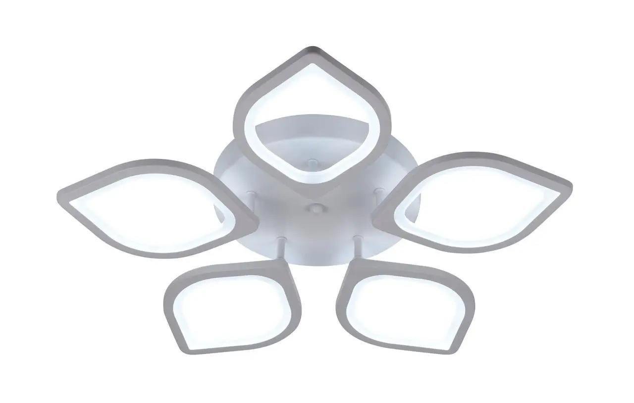 LED-люстра стельова Valeso V-X6131-5 WT 68W (28688091)