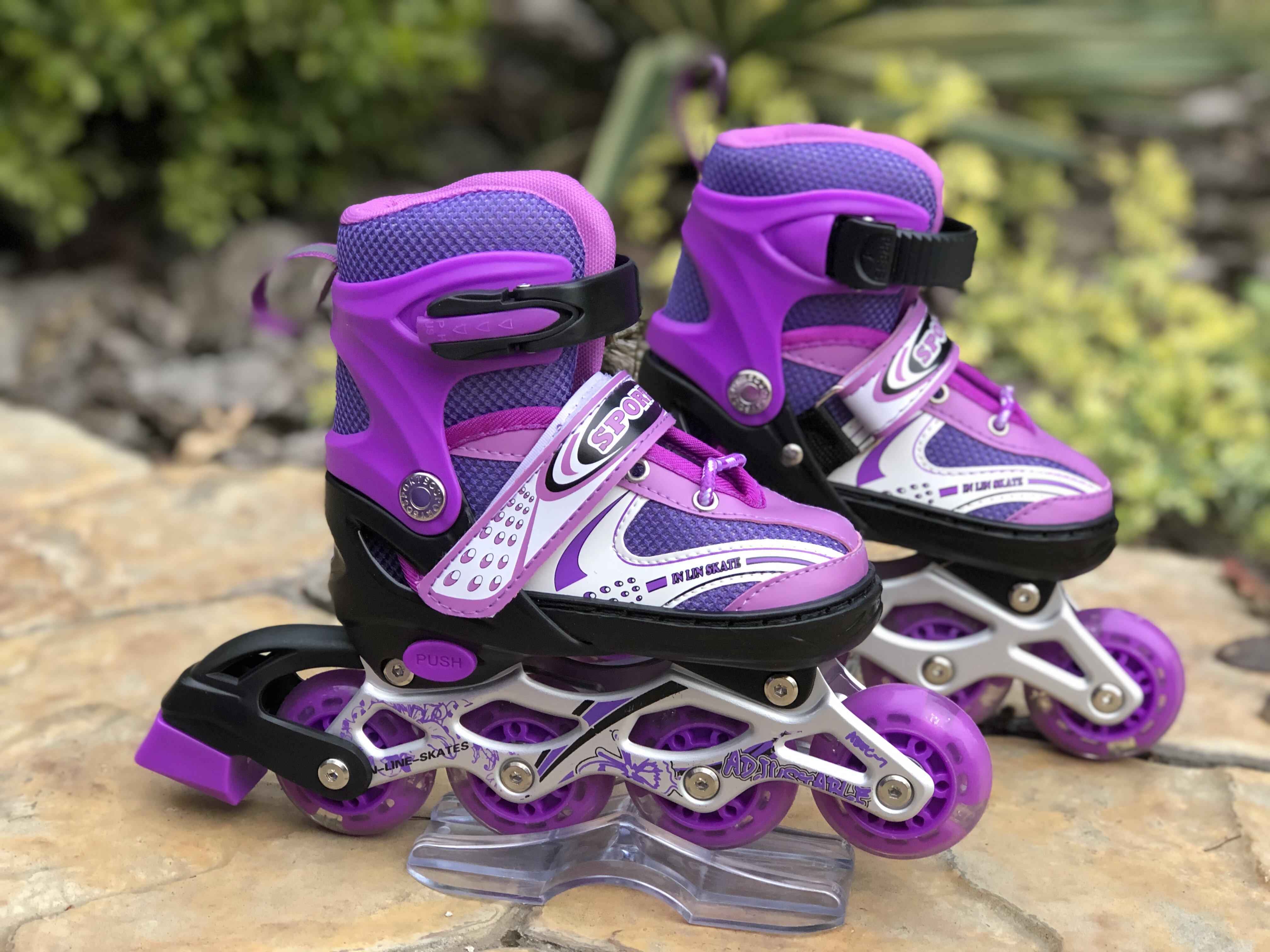 Роликовые коньки детские Sportstar 129A Фиолетовый (129A)