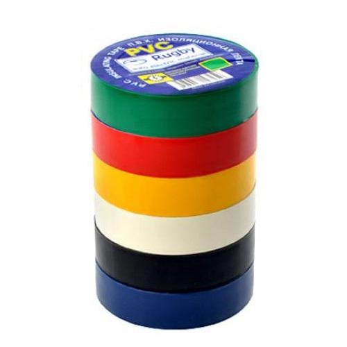 Ізолента ПВХ Rugby 50 м Assorti (11011559)