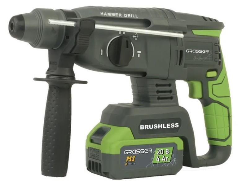 Перфоратор акумуляторний Grasser GRHH 226 з безщітковим мотором (27453969) Перфоратор акумуляторний Grasser GRHH 226 з безщітковим мотором (27453969)