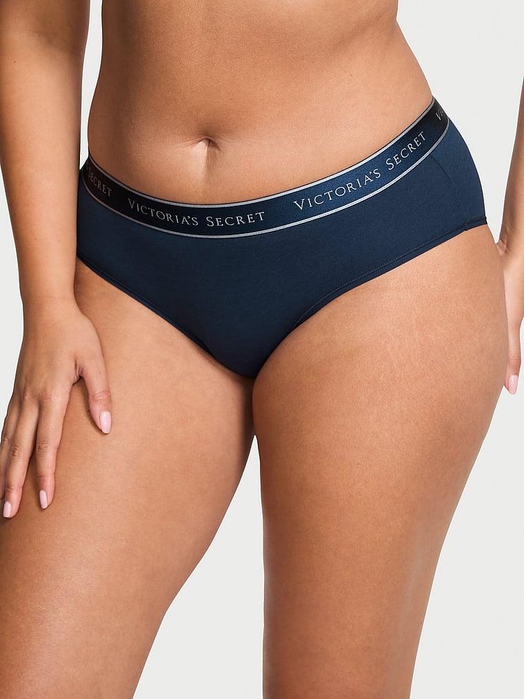 Трусики женские Victoria's Secret Logo Cotton Hiphugger XL (28199938995)