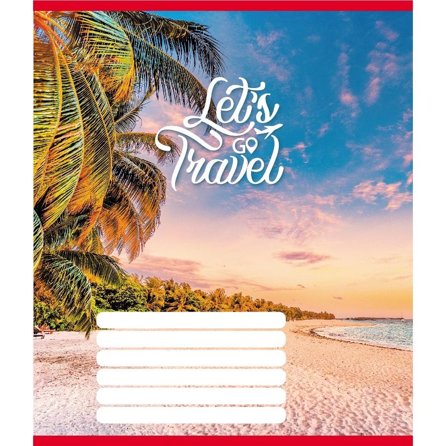 Зошит учнівський Leader У подорож 024-550276K-4 в клітинку 24 арк. (RLT55270)