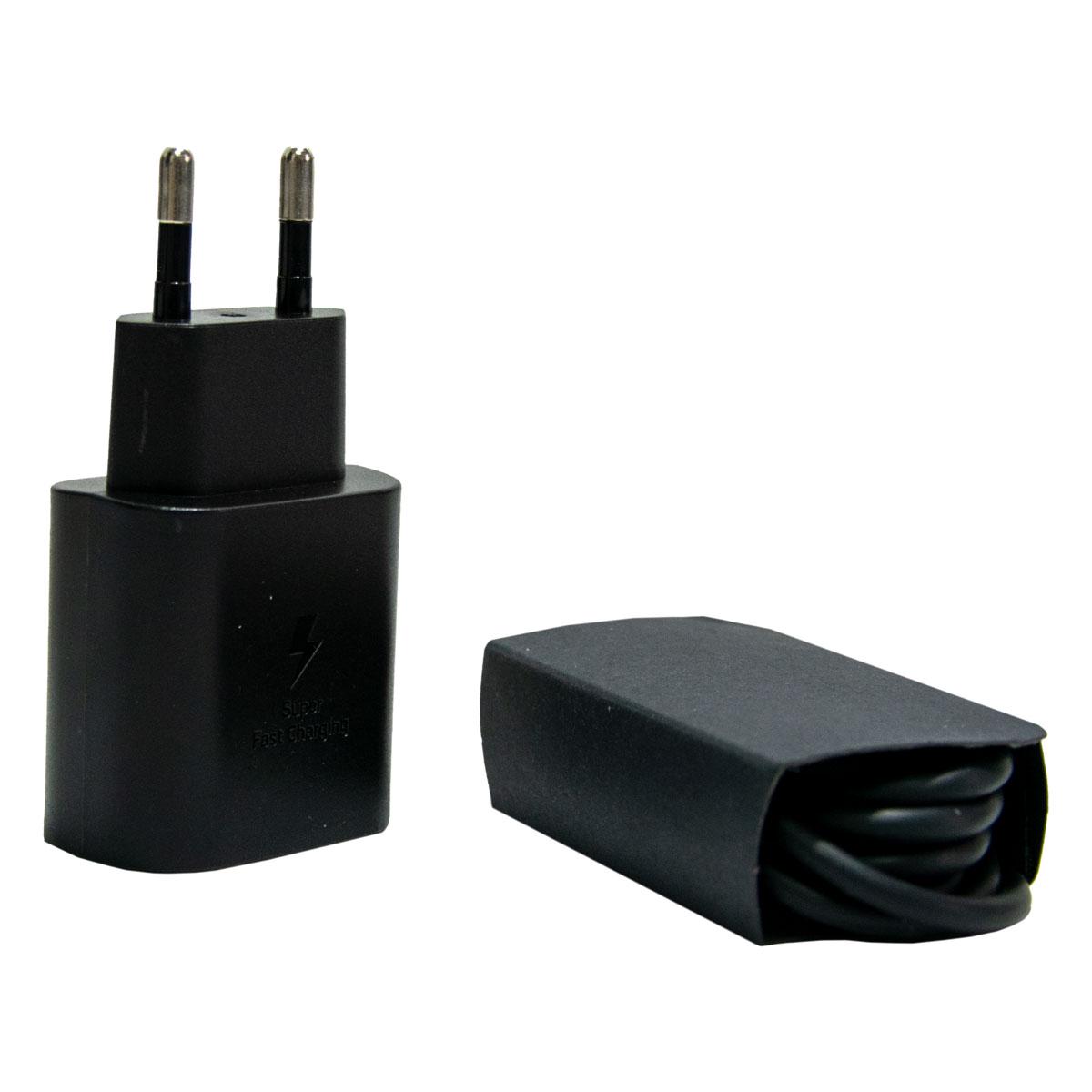 Заряджання для телефону USB Type C 25W з кабелем Edition Black (1010557) - фото 3