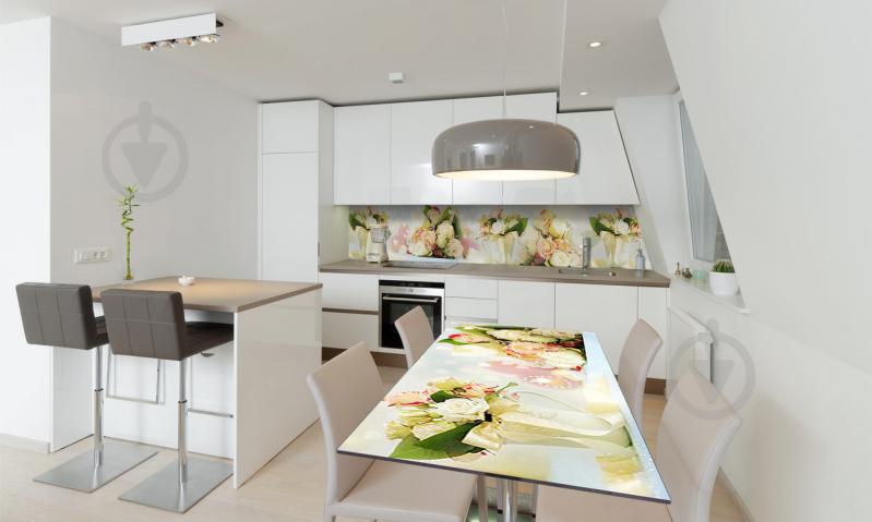 Наклейка виниловая на стол Zatarga «Свадебный букет» 650х1200 мм Z180809/1st