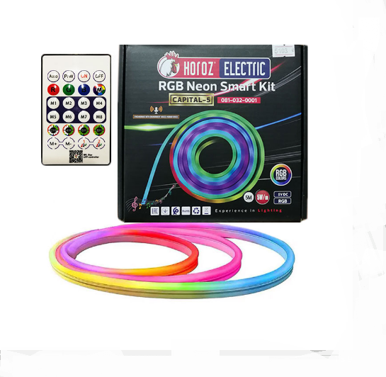 Стрічка неонова CAPITAL RGB 5V/220V IP65 5 м 7х15 мм (24480190) - фото 3 Стрічка неонова CAPITAL RGB 5V/220V IP65 5 м 7х15 мм (24480190) - фото 3