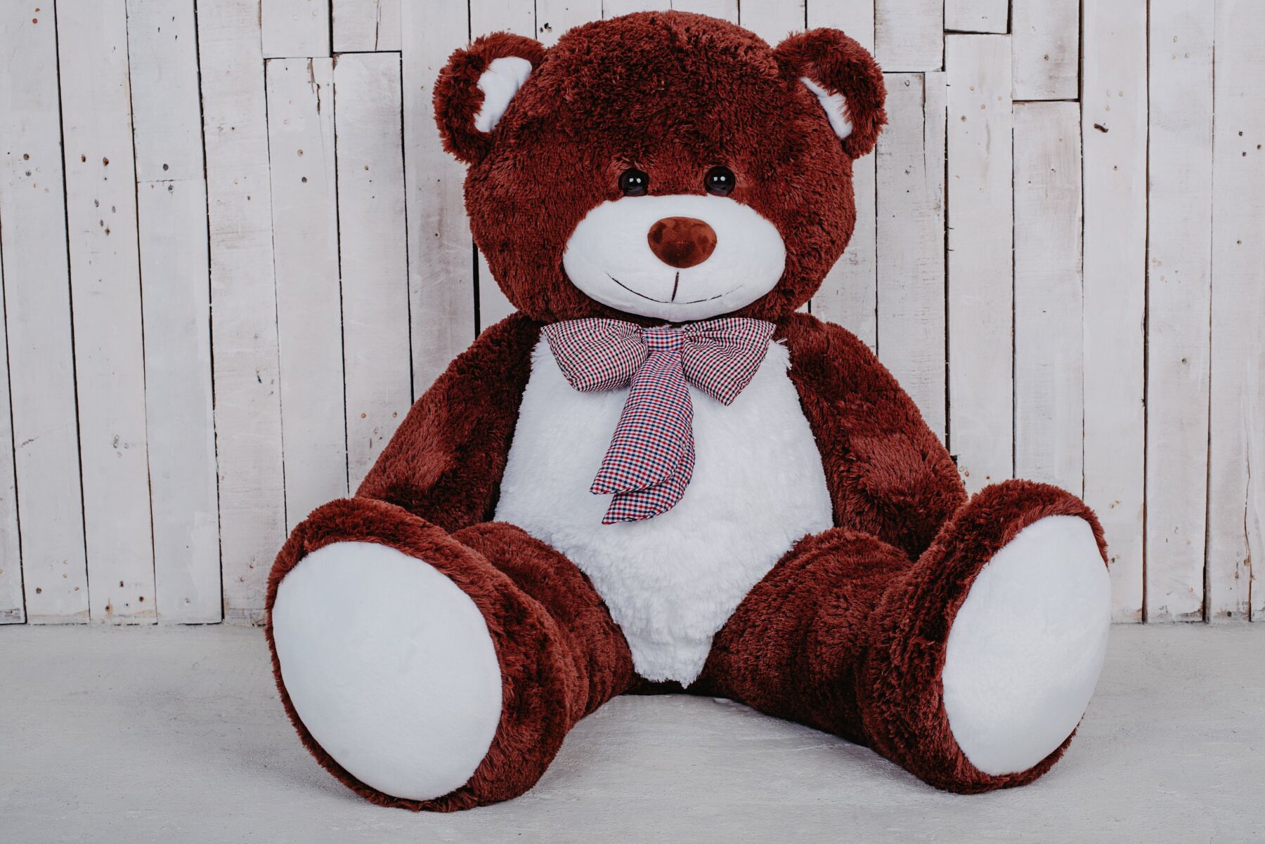 Игрушка мягкая Yarokuz мишка Билли 150 см Шоколадный