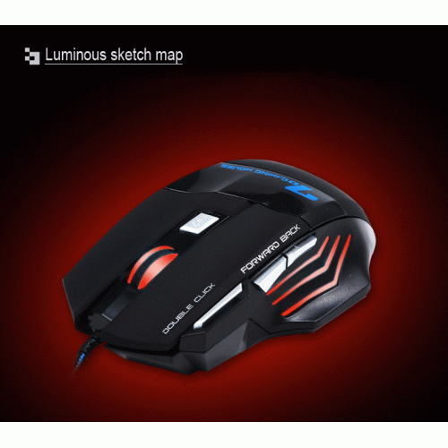 Игровая мышь imice x7 RGB 150 см (8f8dcea4) - фото 4