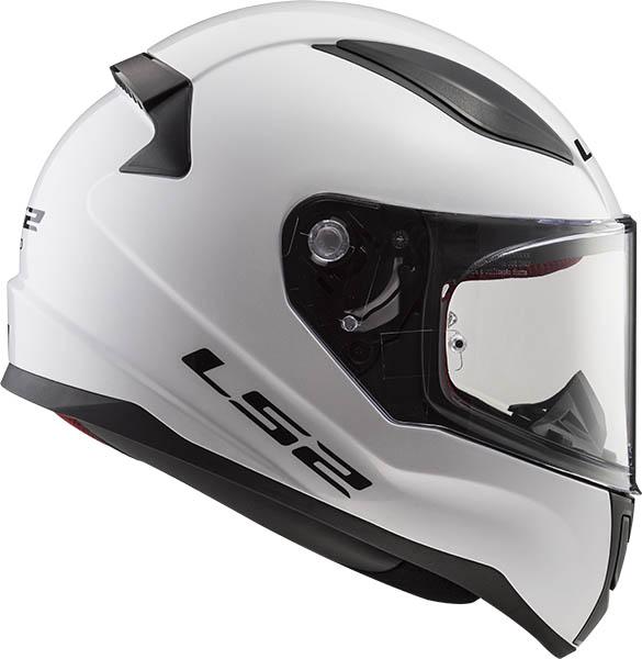 Мотошлем LS2 FF353 Rapid Solid M Gloss White (21189) - фото 6