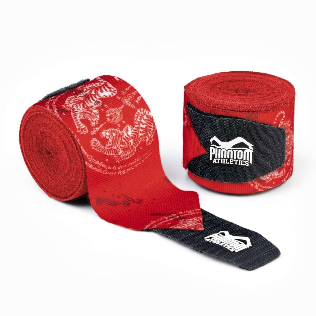 Бинти для боксу Phantom Muay Thai 4 м Red (3070039904)