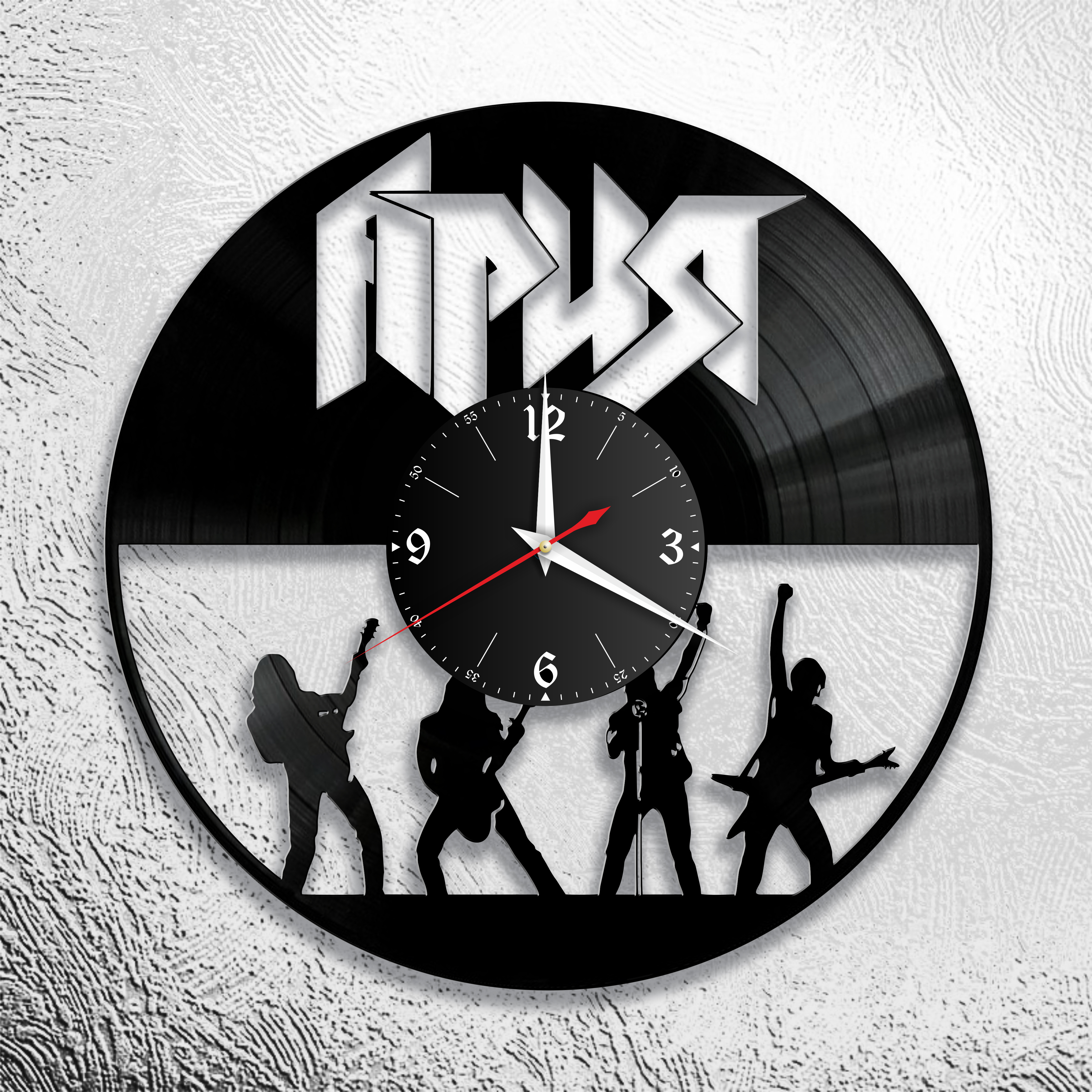 Часы настенные группа Ария 0598 из виниловой пластинки