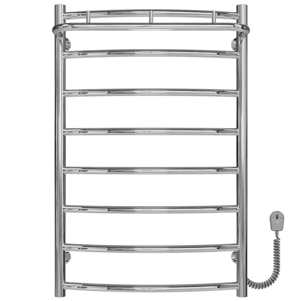 Полотенцесушитель электрический Deffi Классик N П8 EF16 правое подключение нержавеющая сталь 500х800 мм Хром (C.KN.80.50.8.ECR5)