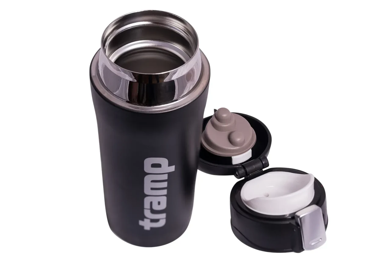 Термос Tramp термочашка для напоїв 0,35 л Чорний (UTRC-106-black) - фото 2
