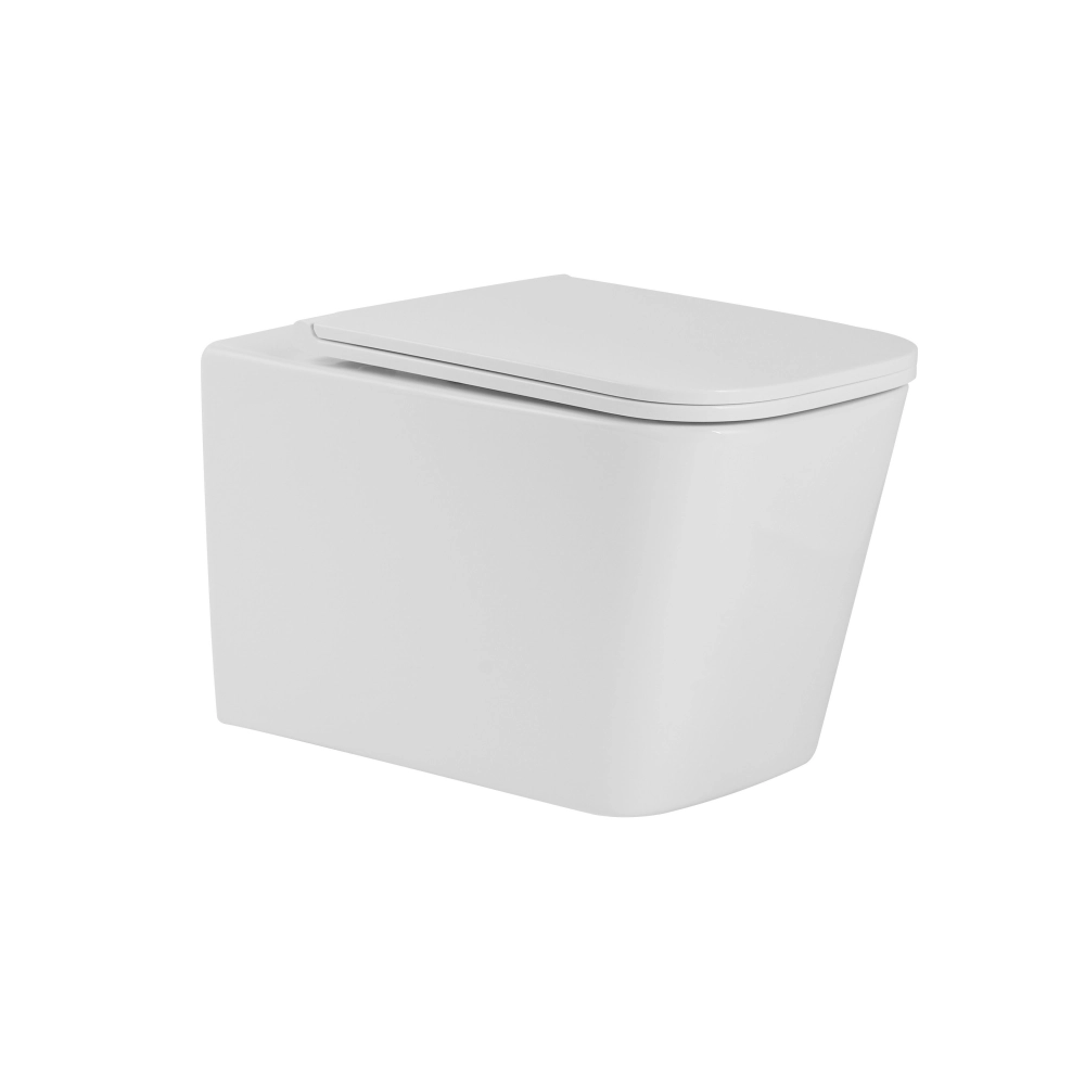 Унитаз напольный Qtap Tern безободковый 560x340 мм Белый (SD00052586)
