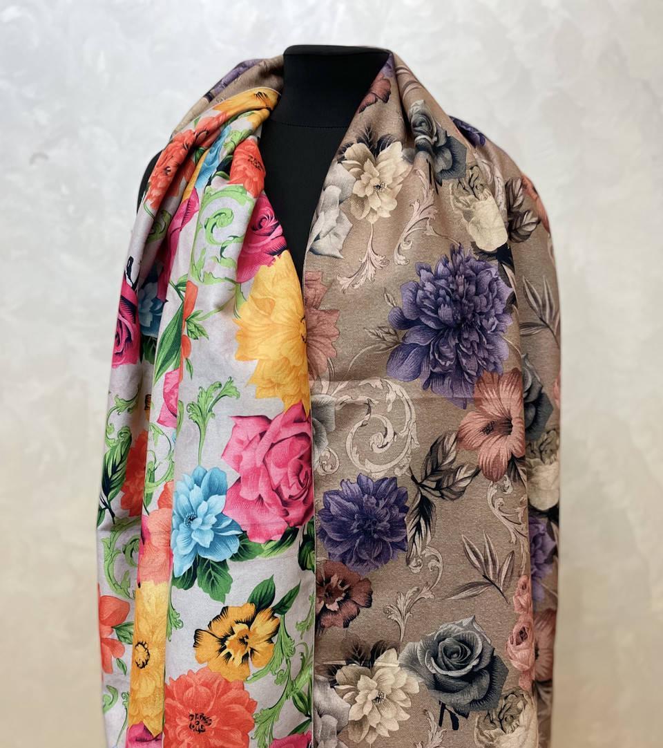 шарф кашемировый Полевые Цветы двухсторонний 180х65 см (ШарфКаш55) шарф кашемировый Полевые Цветы двухсторонний 180х65 см (ШарфКаш55)