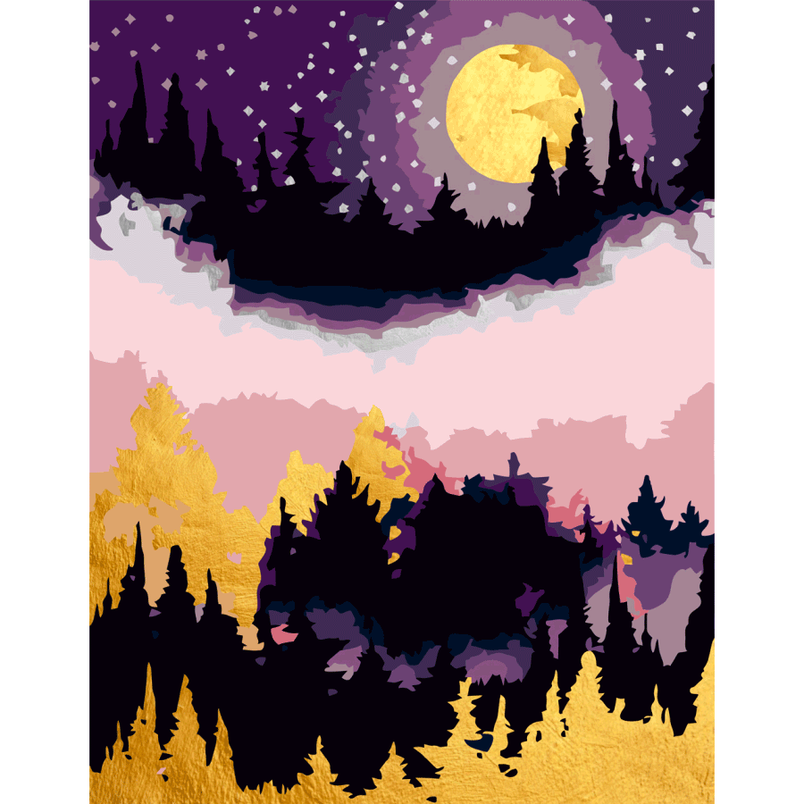 Картина по номерам Rosa Start Сказочный пейзаж 2 35x45 см (Az1-4823098529804)