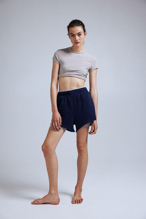 Шорты H&M 1201719П XS Темно-синий