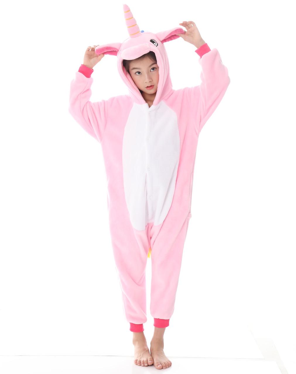 Кигуруми Animal Love Единорог Бледно-Розовый 120 (50271)