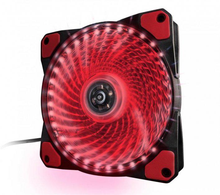 Вентилятор Frime Iris LED Fan 33LED 120 мм Red (FLF-HB120R33)