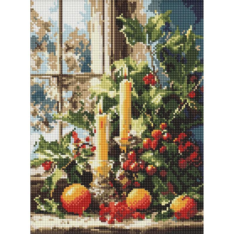 Алмазная мозаика Ideyka Очарование тихих моментов 30x40 см (AMO20013)