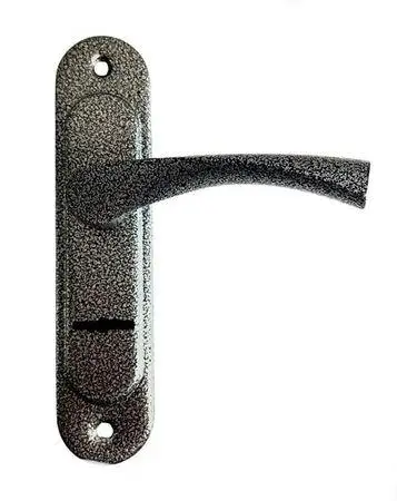 Ручка на планці Aspect РП-55.23-S сувальдний Сірий металік (329073E) - фото 2 Ручка на планці Aspect РП-55.23-S сувальдний Сірий металік (329073E) - фото 2