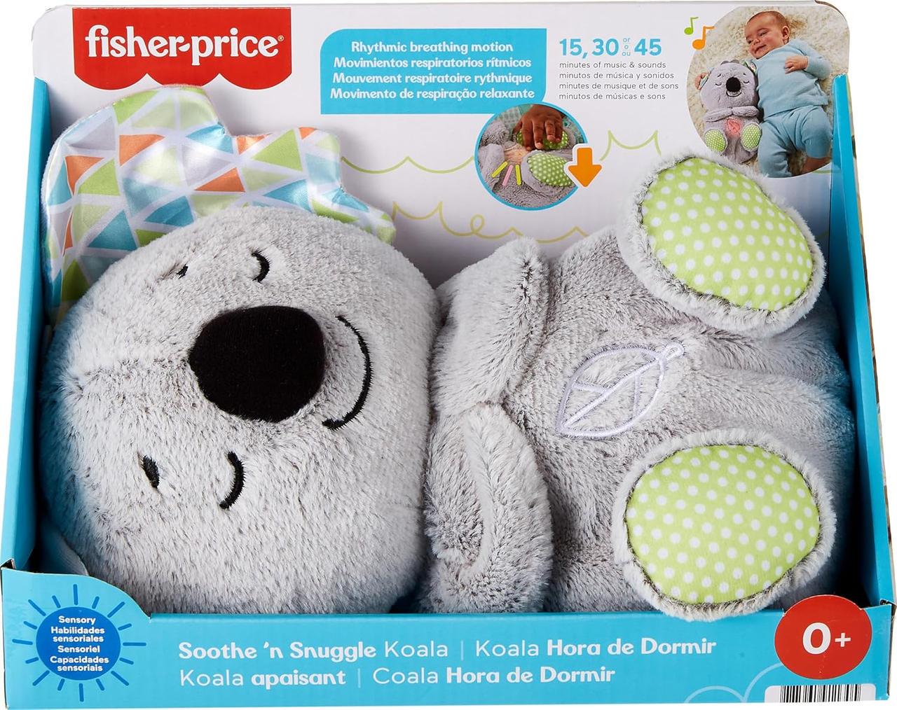 Интерактивная игрушка-ночник Fisher-Price Soothe'n Snuggle Коала