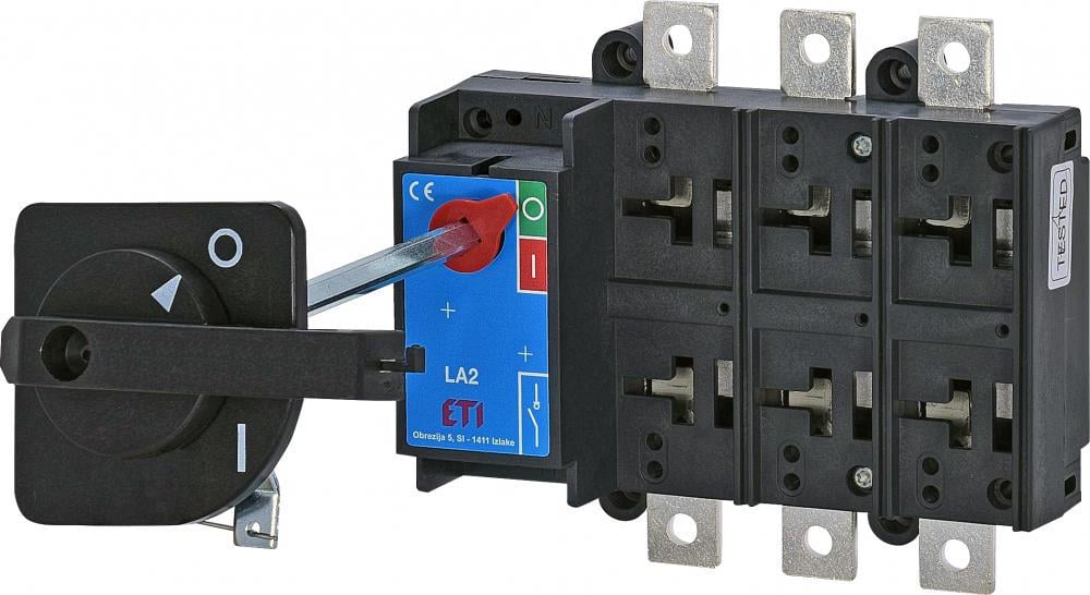 Роз'єднувач ETI LA2/D I-0 3P 250A 500 V виносна рукоятка (4663410)