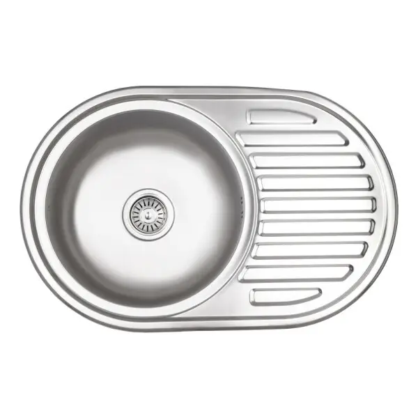 Мойка кухонная Wezer 775008 Desor сифон 770x500x180 мм (1034808)