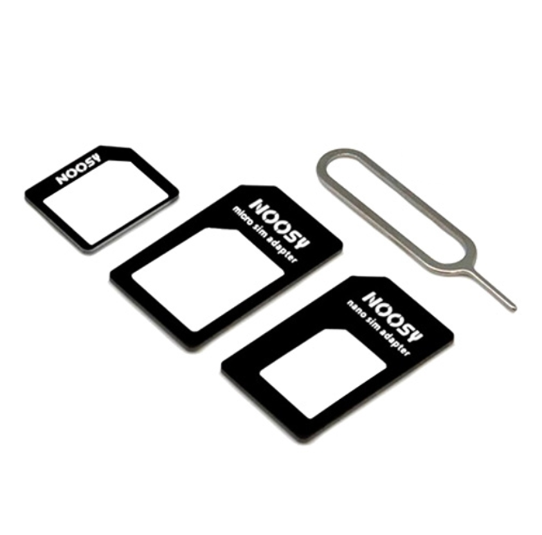 Комплект SIM-адаптеров переходников Nano Micro Sim и иглой (313268)